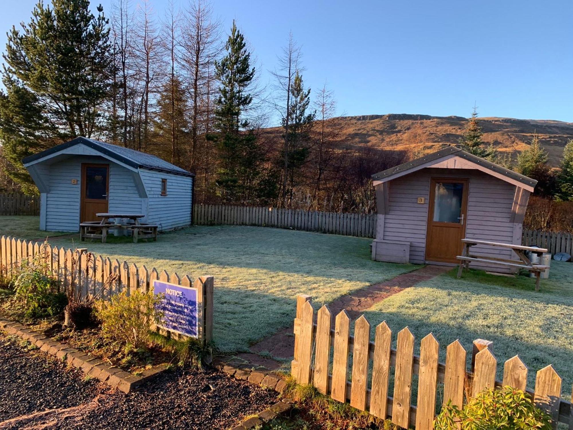 Isle Of Skye Camping Pods Екстериор снимка